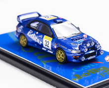 Load image into Gallery viewer, Fine 1:64 Blue #32 GC8 WRC Rally Sports Diecast Model Metal Car New Collection
