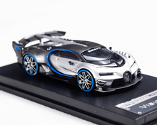 Load image into Gallery viewer, MJ 1:64 Silver Vision Gran Turismo GT Sports Model Diecast Metal Car New Collection
