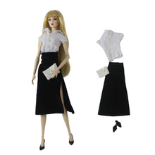 Load image into Gallery viewer, Barbie Doll Clothing 11.5" Girl Wear Fashion Outfits 1/6 Top Skirt Pants Jeans Bag