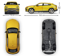 Load image into Gallery viewer, WELLY 1:24 URUS SUV Super Racing Sports Model Diecast Metal Car Display