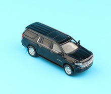 Load image into Gallery viewer, Masdi 1:64 Black Suburban Escalade Full Size SUV Model Diecast Metal Car New Collection