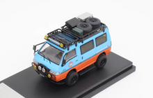 Load image into Gallery viewer, Autobots 1:64 Blue Gulf Delica Camper Off Road Van Model Diecast Metal Car New