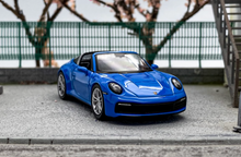 Load image into Gallery viewer, MINIGT 1:64 Blue 911 Targa Convertible Sports Model Diecast Metal Car #610 New
