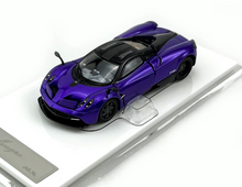 Load image into Gallery viewer, HKM 1:64 Purple Huayra Coupe Racing Sports Model Diecast Metal Car New Collection