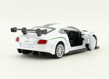 Load image into Gallery viewer, CCA 1:43 White Continental GT3 Racing Sports Model Toy Diecast Metal Car BN
