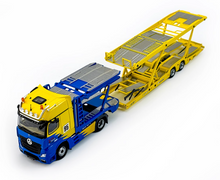 Load image into Gallery viewer, 1:64 Spoon Actros Gigaspace 4x2 Trailer Truck Fit GD3 Model Diecast Metal Car