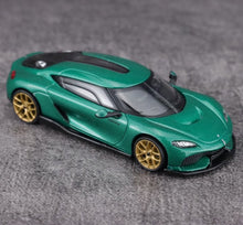 Load image into Gallery viewer, Tarmac 1:64 Green Gemera Sports Model Diecast Metal Car New Collection