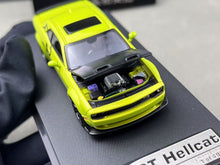 Load image into Gallery viewer, SH 1:64 Green Challenger SRT Muscle Hellcat Sports Model Diecast Metal Car BN