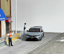 Load image into Gallery viewer, Hobby Japan 1:64 JDM Gray Civic Type R FL5 Engine Model Diecast Metal Car New