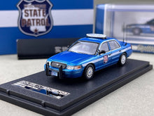 Load image into Gallery viewer, Rollin 1:64 Wisconsin Police WSP Crown Victoria CV Model Diecast Metal Car New Collection