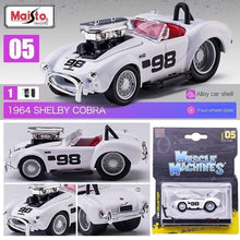 Load image into Gallery viewer, Maisto 1:64 White 1964 Shelby Cobra Racing Sports Model Toy Diecast Metal Car