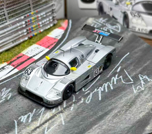 Load image into Gallery viewer, YS 1:64 Silver C9 #63 Racing Sports Model Diecast Metal Car New Collection