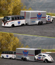 Load image into Gallery viewer, Maisto 1:64 VW Van Samba Trailer Beetle Model Toy Diecast Metal Car BN