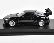 Load image into Gallery viewer, LMLF 1:64 Black JDM GR86 Pandem Racing Sports Model Diecast Metal Car New Collection