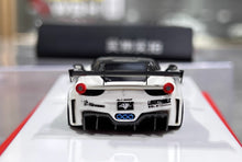Load image into Gallery viewer, 1:64 White 458 GT LB Racing Sports Model Diecast Resin Car BN