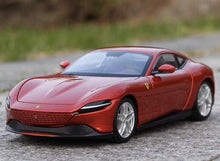 Load image into Gallery viewer, Bburago 1:24 Red Roma Racing Sports Model Toy Diecast Metal Car BN