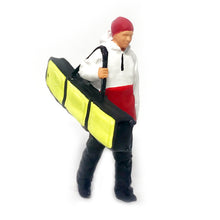 Load image into Gallery viewer, 1:64 Painted Figure Mini Model Miniature Resin Diorama Toy Sand Ski Snowboarding