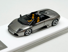 Load image into Gallery viewer, 1:64 CL Grey Murcielago Roadster Convertible Model Diecast Resin Car New Collection