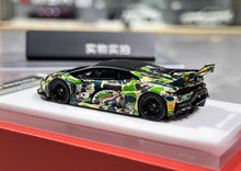 Load image into Gallery viewer, 1:64 Green Camo LP610 Huracan GT Sports Model Diecast Resin Car New Collection