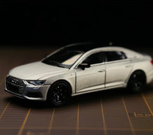 Load image into Gallery viewer, Masdi 1:64 Silver A6 C8 Sedan Sports Model Diecast Metal Car New Collection