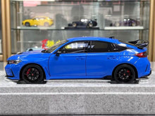Load image into Gallery viewer, MH 1:18 Blue Civic Type R FL5 Turbo Vtec Engine Model Diecast Metal Car New Collection