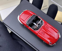 Load image into Gallery viewer, GFCC 1:64 Red 1961 E Type Roadster Convertible Model Diecast Metal Car New