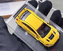 Load image into Gallery viewer, CM 1:64 Yellow Impreza WRX 11 XI Widebody Sports Model Diecast Metal Car New Collection