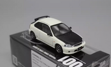 Load image into Gallery viewer, JDM64 1:64 White Carbon Civic Type R EK9 Sports Model Diecast Metal Car New Collection