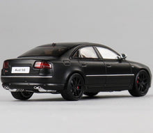 Load image into Gallery viewer, JKM 1:64 Matte Black S8 D3 Sedan Sports Model Diecast Metal Car New Collection
