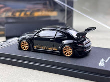 Load image into Gallery viewer, PSC 1:64 Black RWB Beetle RS Racing Sports Model Diecast Metal Car New Collection