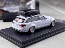 Load image into Gallery viewer, DCM 1:64 White VIP C63S AMG S205 Wagon Touring Sports Model Diecast Metal Car