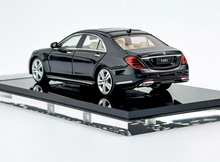 Load image into Gallery viewer, Glory 1:64 Black S320L W222 Sedan Sports Model Diecast Metal Car New Collection