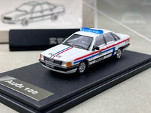 Load image into Gallery viewer, RM 1:64 White 100 C3 Police Classic Sedan Model Diecast Metal Car New Collection