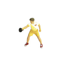 Load image into Gallery viewer, 1:64 Painted Figure Mini Model Miniature Resin Diorama Pingpong Table tennis Set