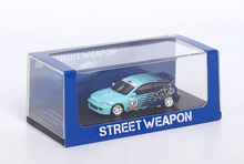 Load image into Gallery viewer, SW 1:64 JDM Blue EG6 Civic R Hatchback Sports Model Diecast Metal Car New
