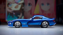 Load image into Gallery viewer, GFCC 1:64 Blue 1993 Viper Coupe Muscle Sports Model Diecast Metal Car New Collection