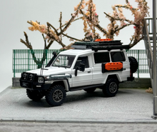 Load image into Gallery viewer, Autobots 1:64 White Land Cruiser J70 LC78 ORV SUV Model Diecast Metal Car New Collection