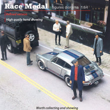 Load image into Gallery viewer, 1:64 Painted Figure Mini Model Miniature Resin Diorama Sand Suit Jacket Coat Man