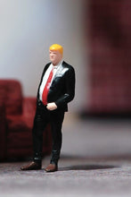 Load image into Gallery viewer, 1:64 Painted Unpainted Figure Model Miniature Resin Diorama Sand Blond Suit Man New