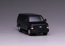 Load image into Gallery viewer, 1:64 596 Black E350 Super Duty Wagon Mini Van Model Diecast Metal Car New Collection
