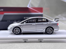 Load image into Gallery viewer, MH 1:64 Silver JDM Civic Type R FD2 Racing Sports Model Diecast Metal Car BN