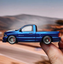 Load image into Gallery viewer, GCD 1:64 Plating Blue RAM SRT-10 Pickup Truck Sports Model Diecast Metal Car