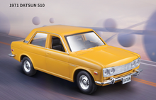 Load image into Gallery viewer, Maisto 1:24 Yellow 1971 Datsun 510 Racing Sports Model Toy Diecast Metal Car