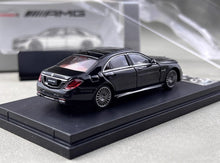 Load image into Gallery viewer, RM 1:64 Black S63 W222 Luxury Sedan Sports Model Diecast Metal Car New Collection
