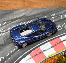 Load image into Gallery viewer, King 1:64 Blue ENZO Racing Sports Open Model Diecast Metal Car New Collection