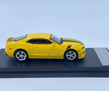 Load image into Gallery viewer, Glory 1:64 Yellow Camaro Coupe Muscle Sports Model Diecast Metal Car New Collection