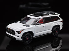 Load image into Gallery viewer, GCD 1:64 White Sequdia XK80 TRD Pro SUV ORV Sports Model Diecast Metal Car New Collection