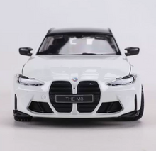 Load image into Gallery viewer, Bburago 1:24 White 2023 M3 Touring Sports Open Model Diecast Metal Car New Collection