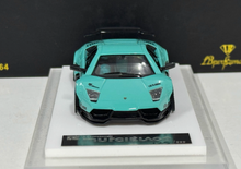 Load image into Gallery viewer, Onemodel 1:64 Green Blue LP670-4 Murcielago LB Sports Model Diecast Resin Car