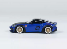 Load image into Gallery viewer, DM 1:64 Blue LB Z RZ34 Coupe #23 Sports Model Diecast Metal Car New Collection